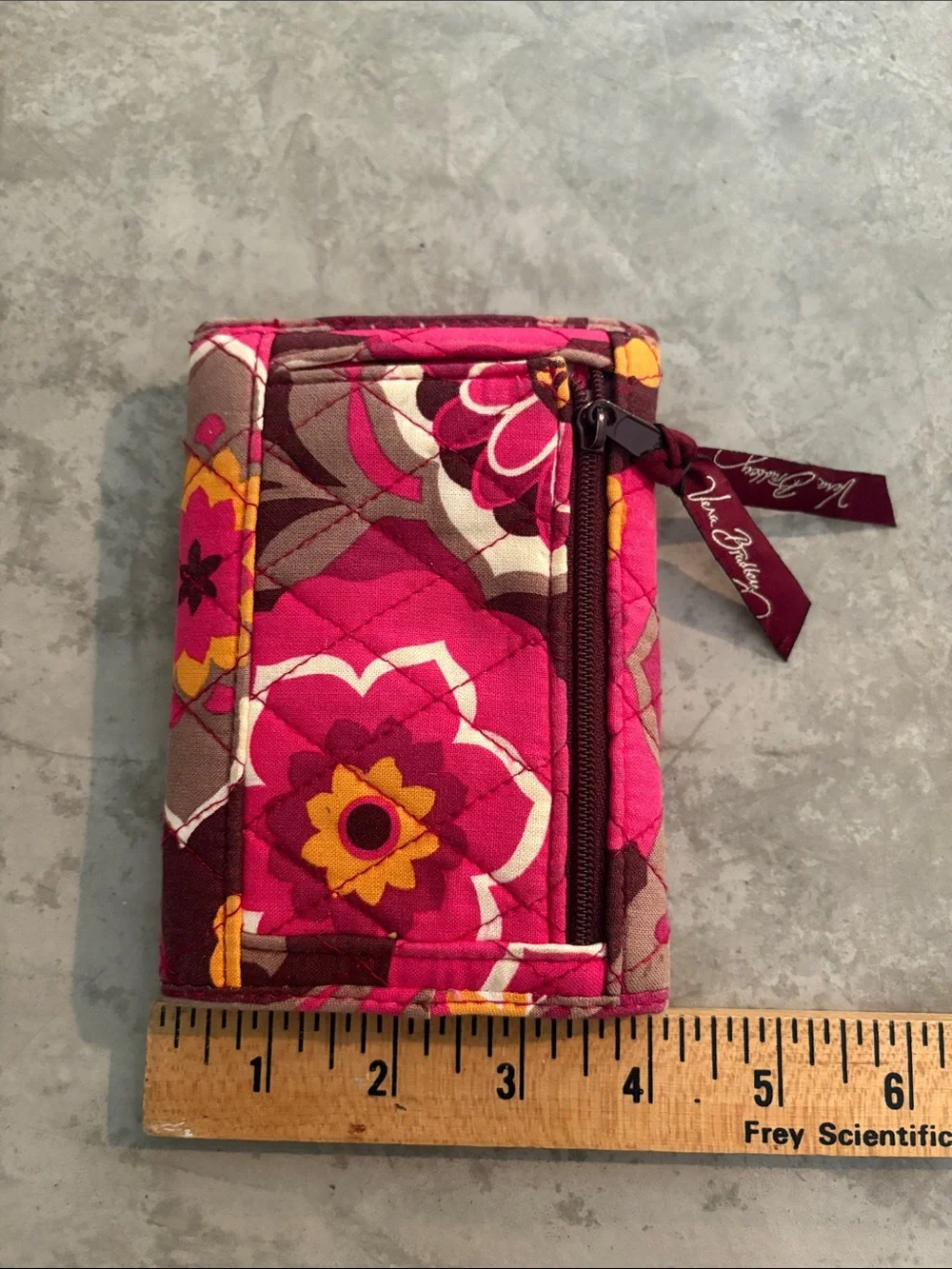 Vera Bradley wallet in the retired “Carnaby floral” pattern